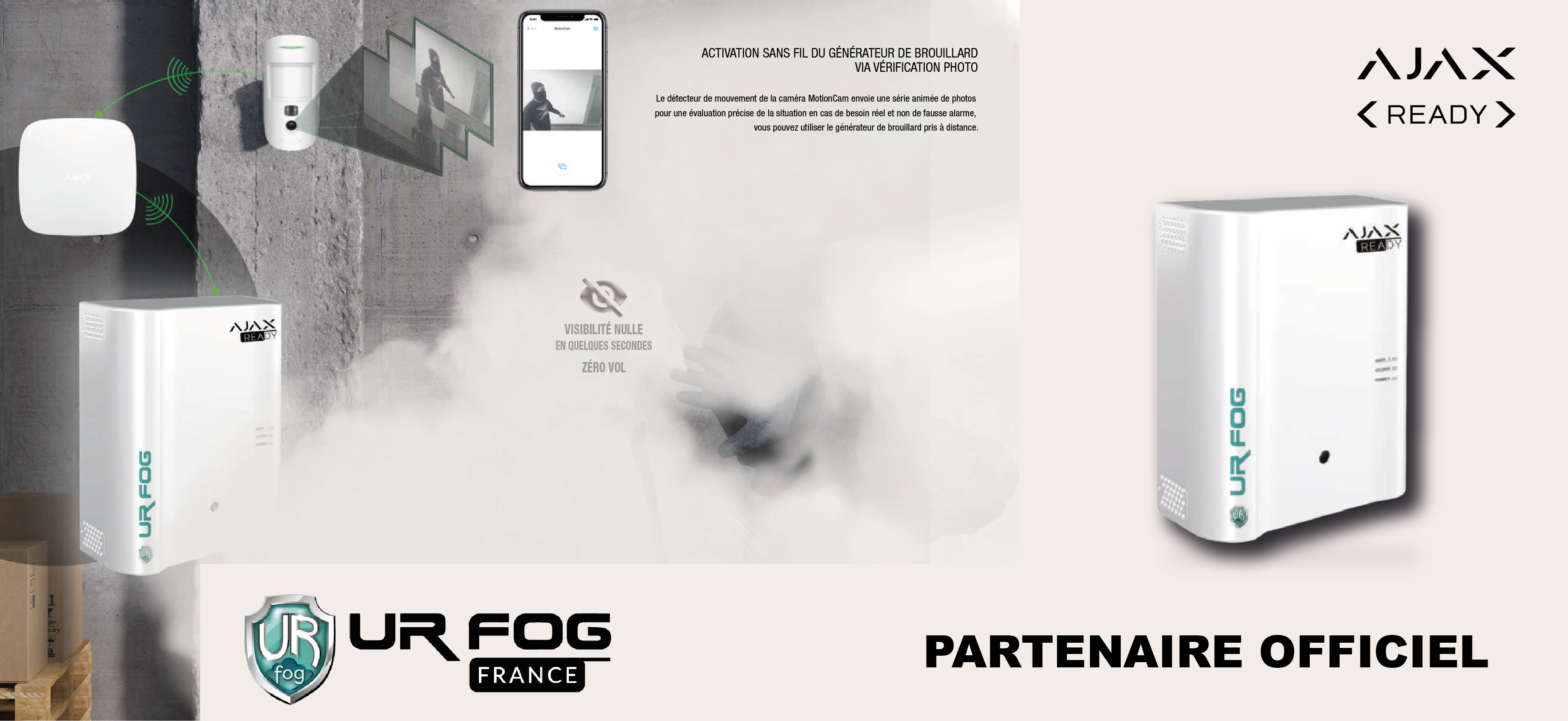 MODULAR AJAX READY - ur fog france - machine à fumée